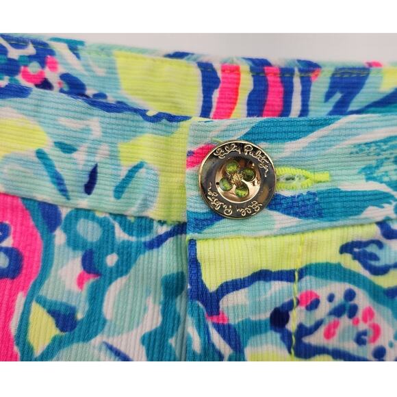 Lilly Pulitzer Adie Shorts Size 00 Summer Comfort Beach Casual - Picture 6 of 6